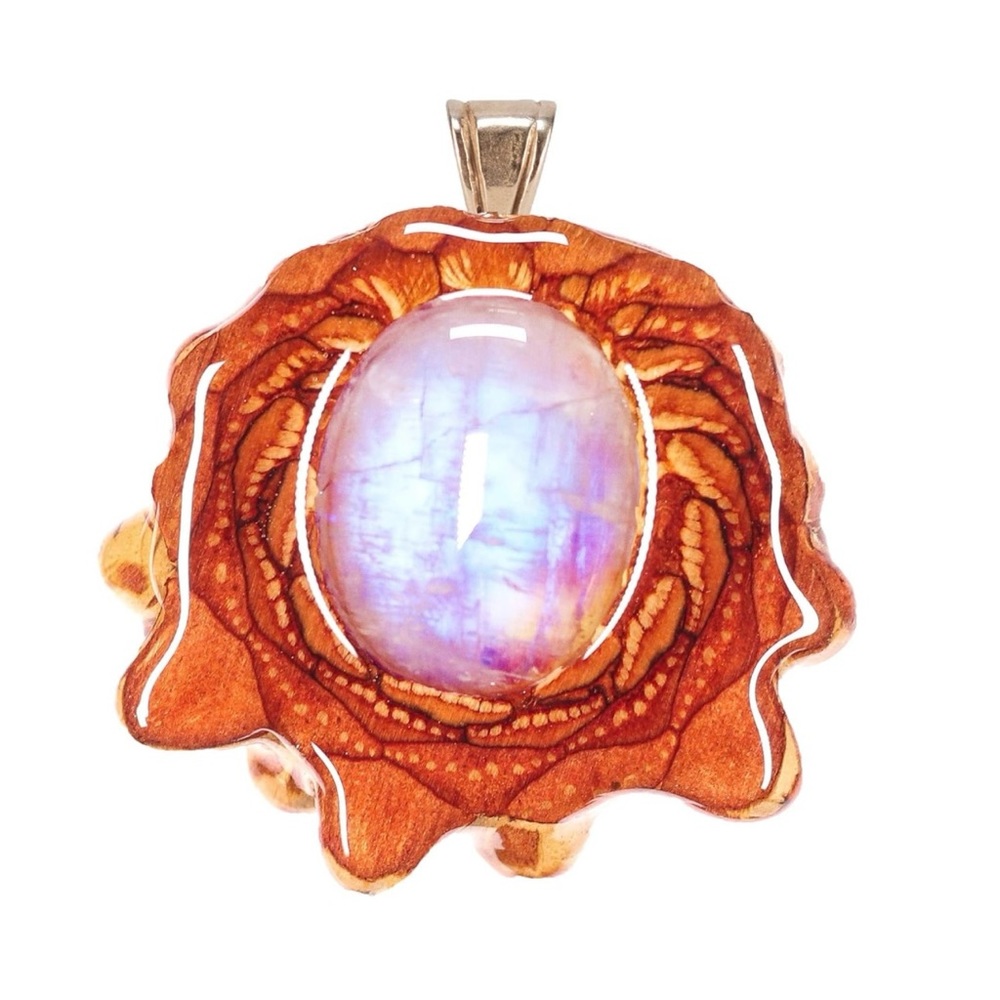 Third Eye pinecone necklace